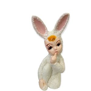 Vintage Child in bunny costume